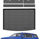 Mixsuper Cargo Liner for Chevy Suburban/GMC Yukon XL 2021-2026, All Weather Trunk Mat Backrest Mat TPE Back Seat Cover Protector for Suburban Yukon XL Accessories
