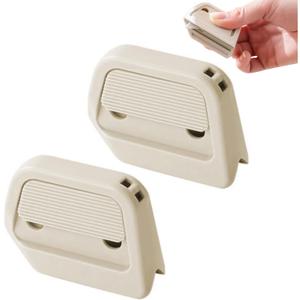 2 x New Portable Ceramic Unboxing Knife, Mini Magnetic Carton and Package Opener Box Cutter，Retractable Utility Knife Ceramic Blades with Lanyard Hole-2pcs