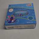 3 Rings Kiddie Pool for Toddler, 48X12Kids Swimming Pool, Inflatable Baby Ball Pit Pool, Small Infant Pool, (Blue)