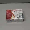 Clear Warm White Christmas Tree Lights - 20 ft String of 105 Incandescent Mini Bulbs Multifunctional Lighting Modes, for Decorative, Bedroom, Outdoor, Xmas Twinkle Lights with Green Wire Total 21.6 ft