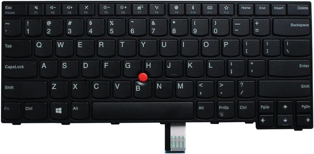 AUTENS Laptop Replacement Keyboard for Lenovo ThinkPad E470 E470c E475 Laptop No Backlight