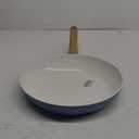 T-Fal Essntal Ceramic 13in Fry Pan Blue