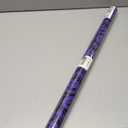 RUSPEPA Reversible Halloween Wrapping Paper, Mini Roll, Black Spider Web and Purple Ghost Design Gift Wrap Paper for Halloween Party, Trick or Treat, Birthday, Holiday Presents, 17 Inches X 32.8 Feet