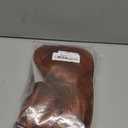 BERON Dark Orange Womens Wig Ginger Short Curly Wavy Hair Wigs for Girls Red Orange Shoulder Length Wave Halloween Cosplay Daily Party Wigs