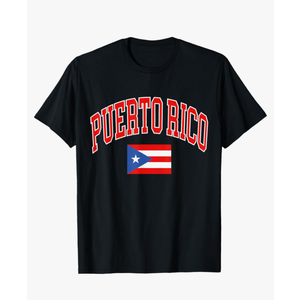 Puerto Rico Graphic T-Shirt, Small