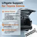 Rear Liftgate Support Struts for Toyota Sienna 2.5L 2021-2022 68920-08010,68910-08030,Rear Left & Right Trunk Hatch Lift Power Tailgate Shocks Replace 6892008010,6891008030(1Pair)
