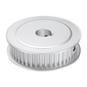 uxcell 5M-45T-5/8B Timing Belt Pulley 5/8" Bore, 45 Teeth Aluminum Alloy Synchronous Wheel with Keyway, Pitch 5mm Tooth for 15mm Width Belt