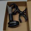 Lamicall Gooseneck Phone Holder for Bed - Cell Phone Mount Clamp Clip, Flexible Long Arm, Overhead Mount for Desk Headboard Bedside, for iPhone Air 17 Pro Max, 16 Pro Max, 15, 14 & 4-7" Phone (Black)