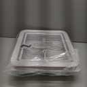 14" RV Roof Vent for Camper Trailer Universal White Lid Roof Vent with White lid Inner for Garnish Ring