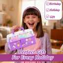 Jimcii Nano Tape Bubble Kit with Purple Box, Squishy Making Maker Kit, Birthday Gifts Toys for 4 5 6 7 8 9 10 11 12 Year Old Girls Girl, Kids Toys for Girls 4-6 6-8 7-8 8-10 10-12