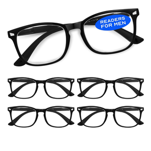 CCVOO Reading Glasses for Women/Men, Eyeglasses, Blue Light Readers for Women/Men, Computer Eye Glasses, Cheaters +1.00