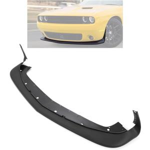 HECASA Front Bumper Lip Compatible with 2015-2023 Dodge Challenger GT R/T SRT 392 Lower Chin Splitter Spoiler Air Dam Replacement for 68258746AB 68259514AC CH1090168