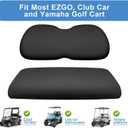 MOSNAI Universal Golf Cart Seat Covers Set for EZGO TXT/RXV, Club Car DS/Precedent, Yamaha G29/ Drive 2 Front Seats, Durable Breathable Bench Seat Covers Washable Polyester Mesh Cloth Without Logo