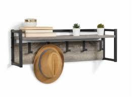 HD Designs Wall Shelf with Hooks, 1 ct