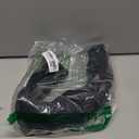 Ouzorp Car Steering Wheel Cover, Microfiber Leather Steering Wheel Covers with Anti-Slip Lining, Universal 14.5-15 inchs Black