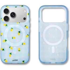 Sonix Case for iPhone 17 Pro | Compatible with MagSafe | 10ft Drop Tested | Lemon Gingham
