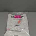 Women's 3/4 Lace Sleeve Round Neck T-Shirt Casual Blouses Tunics Tops (Medium)