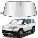 TATMAKLOONG Windshield Sun Shade for Le-xus GX550 GX 550 2024-2026 Foldable