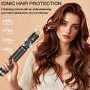 Dryhsip 5 in 1 Hair Styler & Wrap Air Curler, Low-Speed Negative Ionic Hair Tools Drying, Multi Hair Styler, Professional Blow Dryer Brush for Curling Volumizing Straightening Styling (Gray)