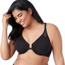 Wacoal Women's Body By Wacoal Unlined Front Close Underwire Racerback Bra (34DD, Black)