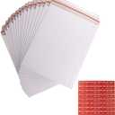 zmybcpack 50 Pack 9X12 inch Self Seal Photo Document Mailers Stay Flat White Cardboard Envelopes White Photography Mailersfor CD, Photos, Document