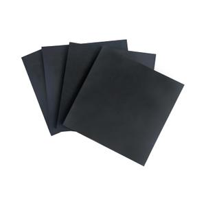 4 Pieces Anti Vibration Pads 1/4 in Thick X 4 in X 4 in, Neoprene Rubber Pads, Hard Rubber Block for Anti-Slip, Shock Absorption, Protection