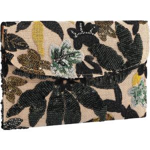 Floral Beaded Clutch Embroidery Sequin Beaded Purse Small Evening Clutch Purses for Women