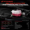 A-Premium Front Coolant and Washer Fluid Reservoir Assembly [with 2 Caps]
Compatible with Chevrolet Chevy Astro & GMC Safari, 1995-2005, V6 4.3L