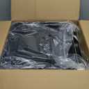 SNTD Dish Drying Rack, Expandable Dish Rack for Kitchen Counter, Stainless Steel Dish Drainer with Drainboard Set and Utensil Holder (Black)