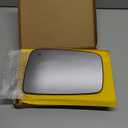 Driver/Left Side Heated Mirror Glass Fits for 2009-2017 Dodge Ram 1500, 2010-18 Ram 2500 Replacement for 68079363AA 68050299AA