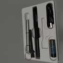 Ear Wax Removal, Earwax Removal Kit, 1296P HD Ear Cleaner with Camera, Otoscope with 6 Ear Spoon, Ear Canel Cleaning 6 LED Lights 12 Ear Tips, Ear Camera for iOS & Android, Black