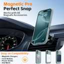 Magnetic for iPhone 17 Case, [Matte Solid Color] [Full Camera Protection] Protective Case for iPhone 17 - Slate Gray