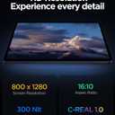Callsky-Tab Tablet, 10 Inch Tablet, Android 15 Tablet with Octa-core Processor, 6000mAh Battery,Widevine L1, WiFi 6 & Bluetooth 5.4, Dual Cameras, Dual Speakers
