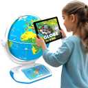 PlayShifu Interactive Globe for Kids Orboot Earth Explorer: Tech Powered Interactive Globe for Kids | Smart Gift for Ages 4+ | 400+ Wonders, 1000+ Facts | Constellation Mode & Fun Games | Magic Stylus | Educational STEM Toys for the future scientists