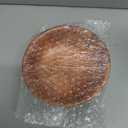 12 Pcs Wooden Salad Bowl Set for Lunch Stackable Wooden Woven Bowl Round Serving Dishes for Kitchen Fruit Vegetable Salad Snack (6 Inch)