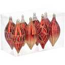 Christmas Ornament Ball for Tree Decorations Final Drop Hanging Ornaments Hand Painted Glitter Christmas Ball Ornaments 8 Set 6.7 Blue Ornaments for Xmas Home Party Decor