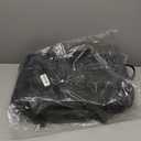 Yoidesu Vacuum Backpack with Air Pump, 35 to 50L Expandable Large Backpack with Detachable Vacuum Compression Bag, Rainproof Travel Backpack with USB Charging Port