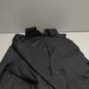 Alimens & Gentle Men's Dress Shirt Regular Fit Stretch Stain Shield Long Sleeve Solid Business Wedding Button Down Shirts (4X-Large, Black)