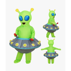 Retisee Halloween Alien Costume Inflatable Alien Halloween Costume Adult 5-6 ft Inflatable Adult Men