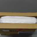 MATBEBY Twin XL Mattress Pad - Cooling Breathable Mattress Topper, Quilted Fitted Mattress Protector, Pillow Top Mattress Cover with 8-21" Deep Pocket, Soft, Machine Washable, White, Twin Extra Long