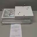 Moderm Ceiling Light Fixture, Square Modern LED White Flush Mount Ceiling Light, APP and Remote Control Dimming with Memory3000K-6500K for Dining Room, Kitchen, Bedroom, Office