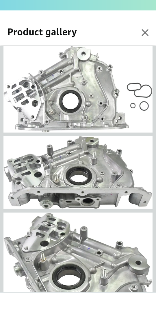 REVO Engine Oil Pump Compatible with Honda Accord 2008-2012, Accord Crosstour, Pilot, Odyssey, Ridgeline, Crosstour & Acura MDX, RDX, TSX, TL, ZDX, RL replace#15100R70A02