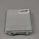 LeMotech Electrical Box, IP67 Waterproof Hinged Cover Stainless Steel Latch Junction Box, ABS Plastic Electrical Enclosure with Mounting Plate,Wall Brackets, Cable Glands,5.9"x5.9"x3.5",Grey