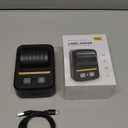 NADAIIN Label Maker Machine with Tape, Bluetooth Thermal Label Printer for Small Business, Address, Barcode, Logo, Clothing, Label Makers for Office Home School