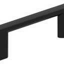 Amerock 10BX37130MB | Matte Black Cabinet Pull | 3 inch (76mm) Center-to-Center | 10 Pack | Cityscape | Furniture Hardware
