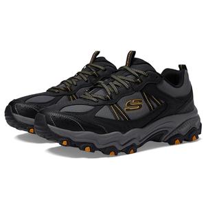Skechers Men's Stamina at Upper Stitch Sneaker, Black, 10