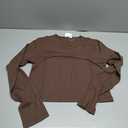 CLOZOZ Cut Out Tops for Women Sexy Crewneck Crop Top Slim Fitted T-Shirts Going Out Tops Size XL