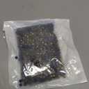 qiipii 1600pcs SS16 Champagne Golden Hotfix Rhinestones 4mm Flatback Hot Fix K9 Glass Round Gold Rhinestones Stone Gems Diamonds for Crafts Crafting Fabric Clothing Clothes Shoes Bag DIY Decoration