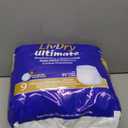 LivDry Ultimate 3XL Adult Incontinence Underwear, Max Absorbent Diapers for Women and Men, XXXL 72 -92" Waist, Leak Proof Cuff, XXX-Large, 9 Count