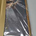 HOURIA Moody Boho Floral Framed Canvas Wall Art Set, Vintage Black Flower Wall Decor, Mid Century Minimalist Wildflower Artwork, Nature Retro Botanical Art Print for Living Room, Bedroom, Office- 16"x24"x3